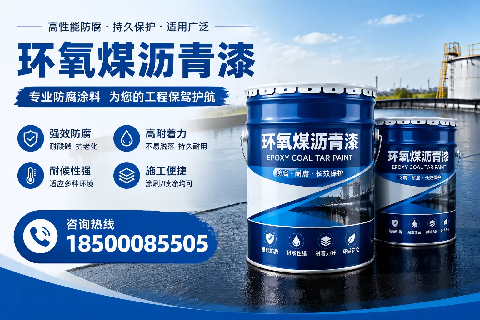 环氧煤沥青漆与其他漆类的比较,泗水用户的选择依据