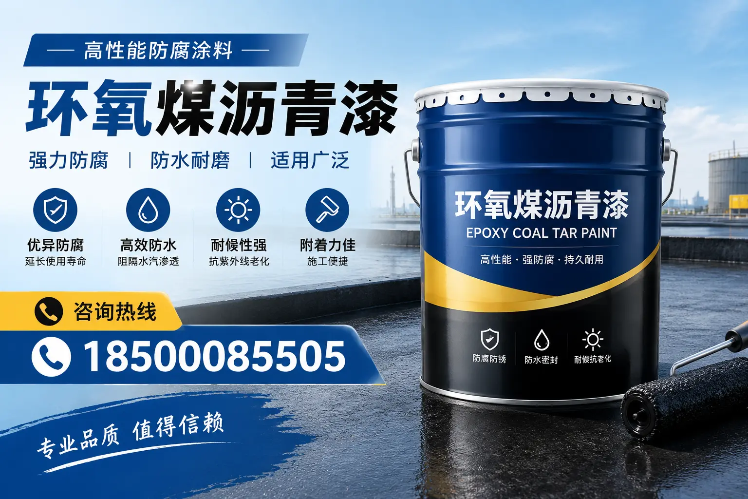 环氧煤沥青漆的主要成分与功能,泗水用户深度了解